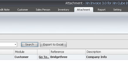 billing software attachment